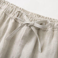 Cannes Linen Drawstring Trousers