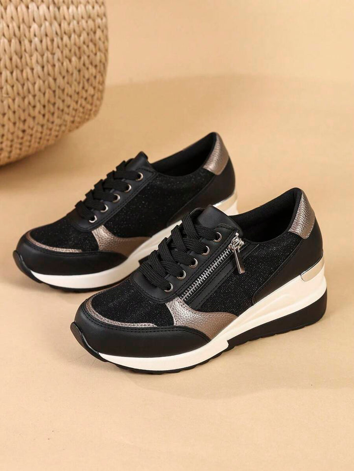 Aurelle Zip Sneakers