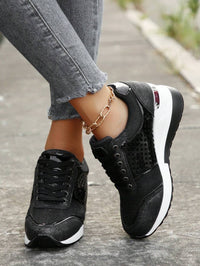 Aurelle Zip Sneakers