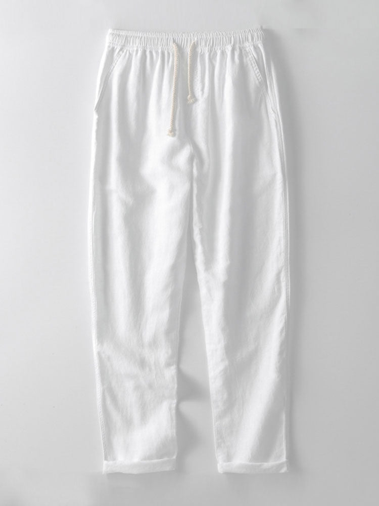 Cascais Linen-Blend Summer Set