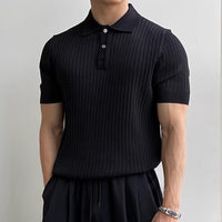 Arezzo Ribbed Cotton Polo Shirt