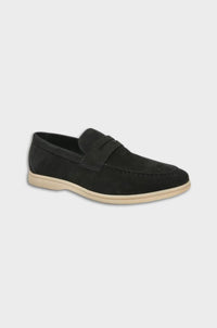 Avignon Suede Leather Slip-On Loafers