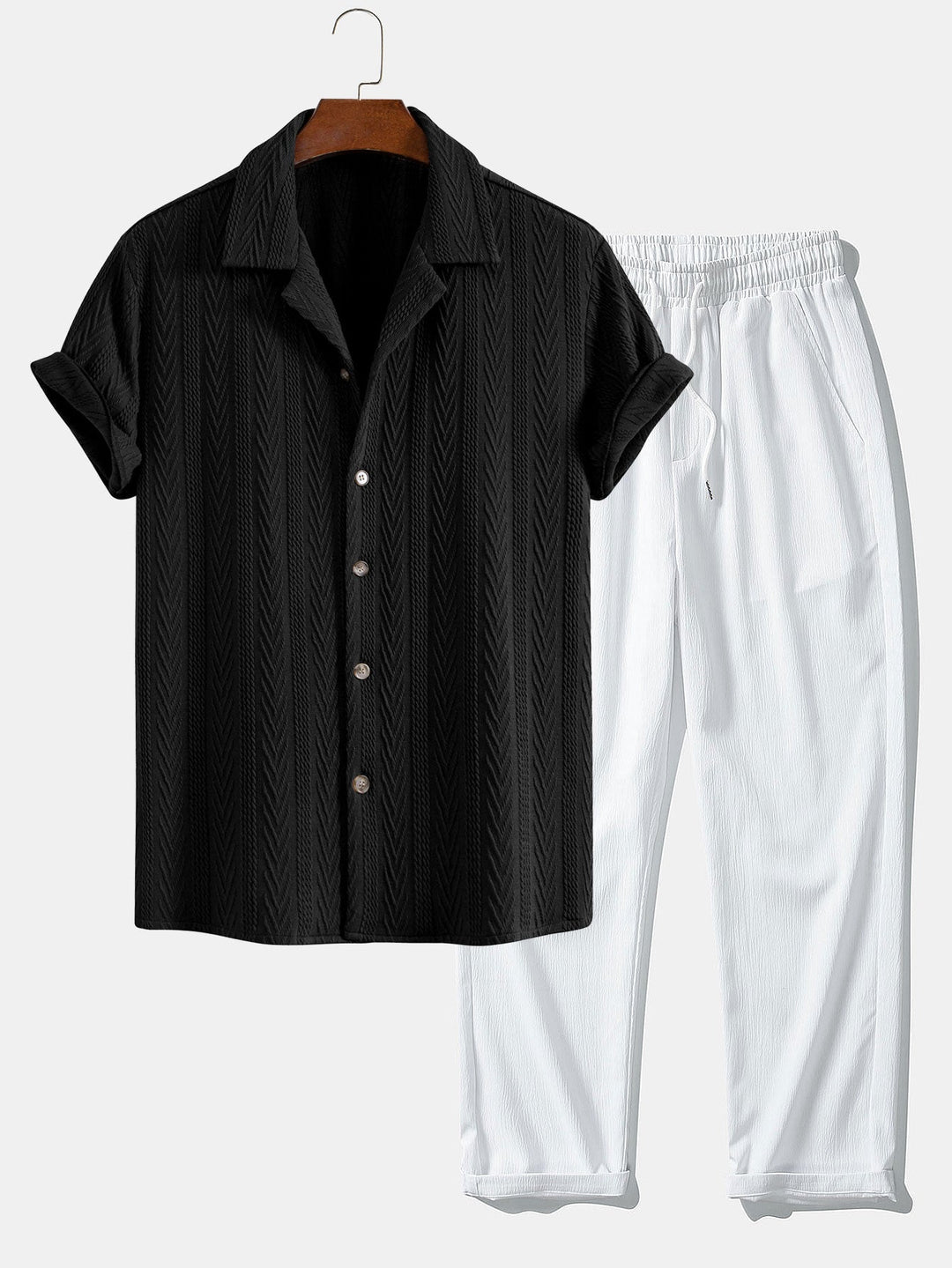 Procida Textured Cotton Summer Set