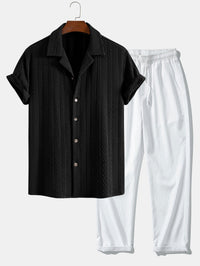Procida Textured Cotton Summer Set
