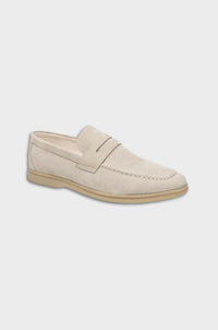 Avignon Suede Leather Slip-On Loafers