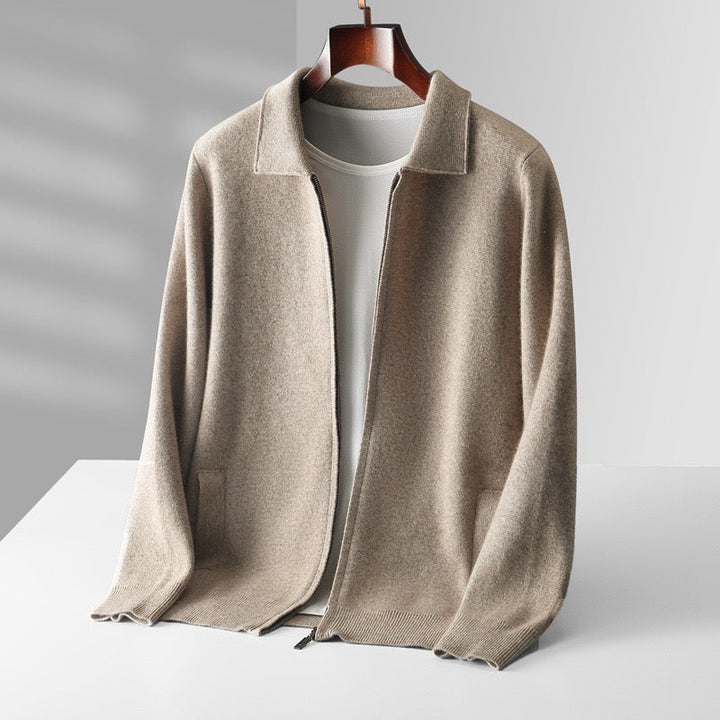 Lucerne | Merino Zip Cardigan