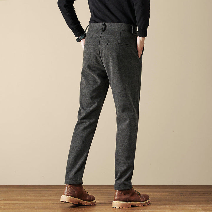 Verona Pleated Wool-Blend Trousers