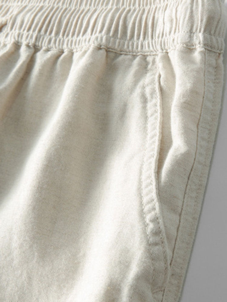 Cascais Linen-Blend Summer Set