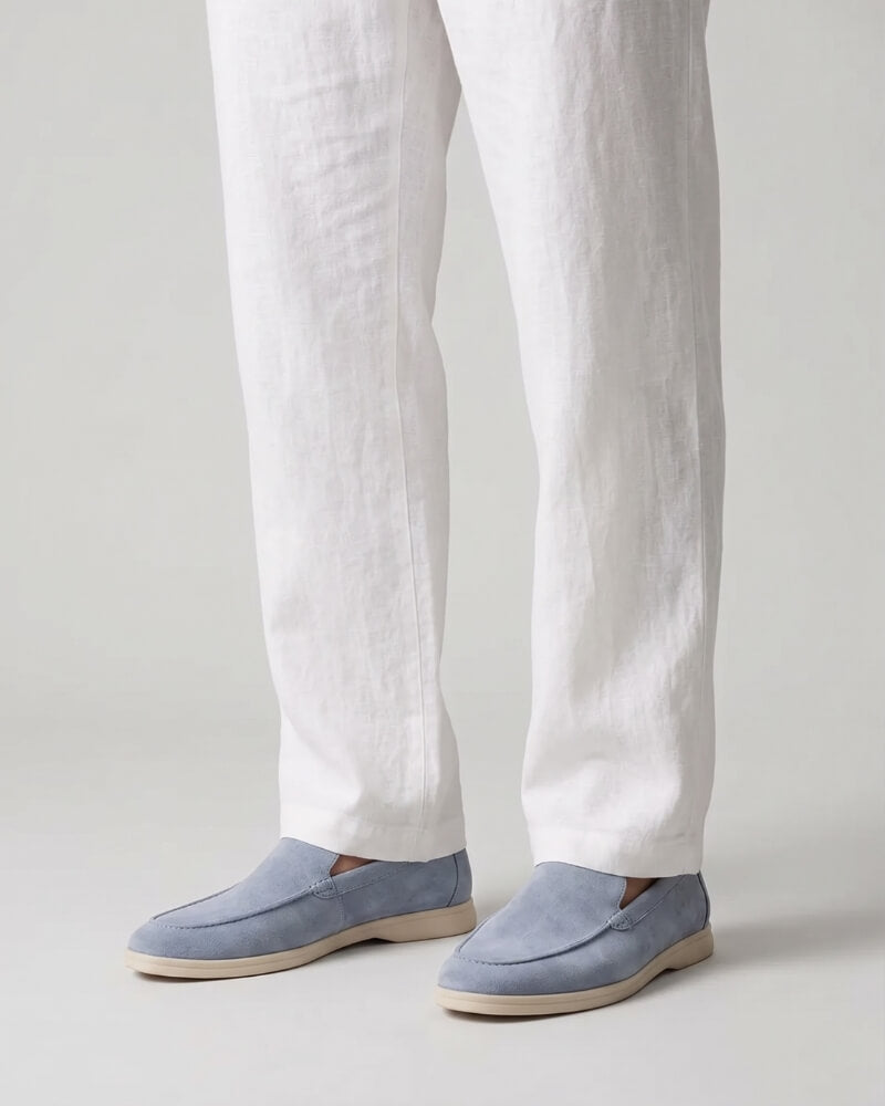 Como Suede Slip-On Loafers