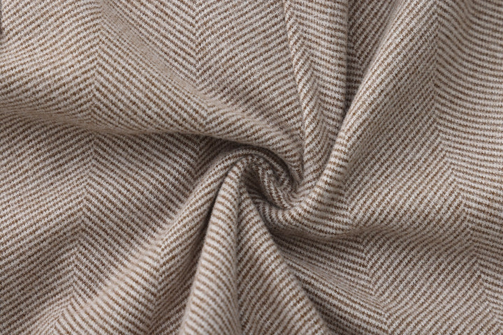 Cortina Brushed Herringbone Trousers