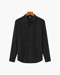 Saint-Tropez Relaxed Linen Button-Up Shirt