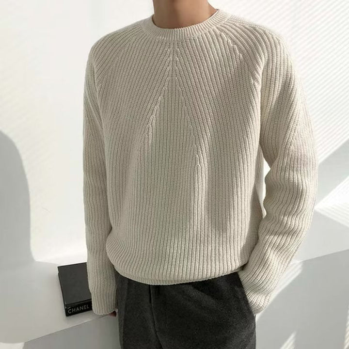 Copenhagen Ribbed Cotton Raglan Sweater
