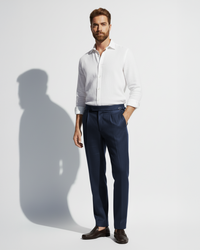 Greece Pure Linen Trousers