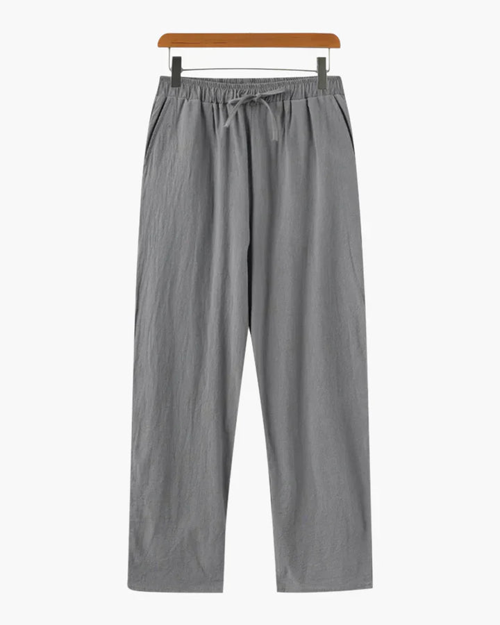 Cannes Linen Drawstring Trousers