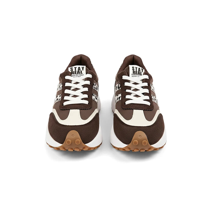 CloudLane Stripe Casual | Leopard Brown