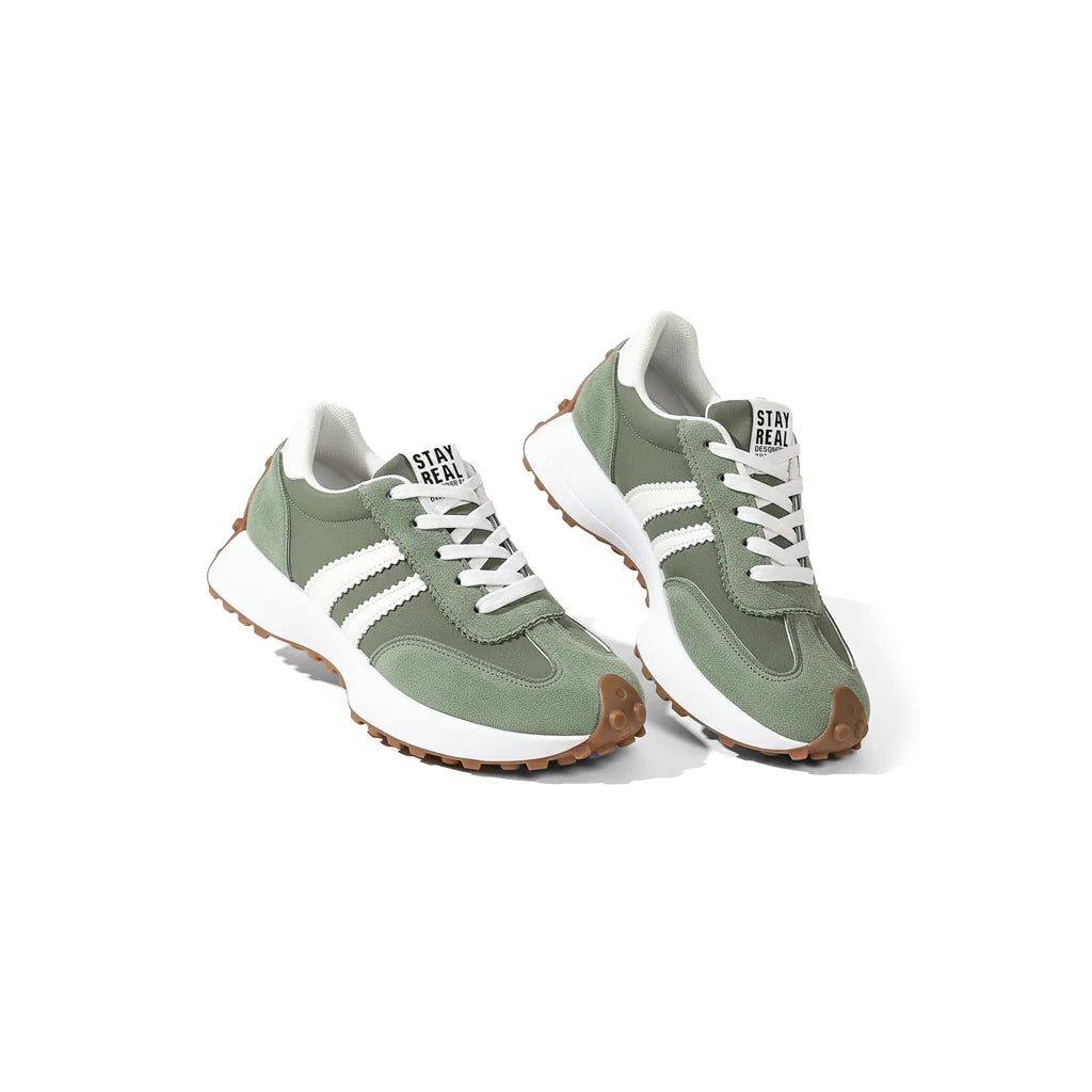 CloudLane Stripe Casual | Green