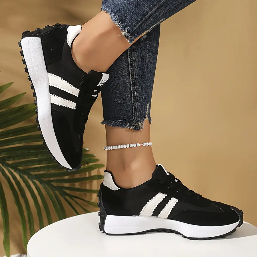 CloudLane Stripe Casual | Black