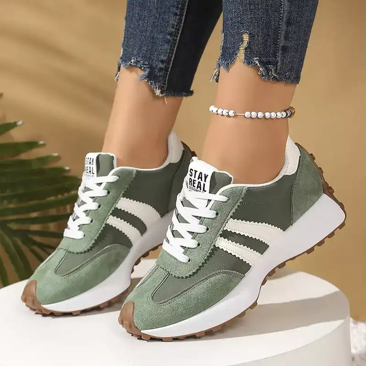 CloudLane Stripe Casual | Green