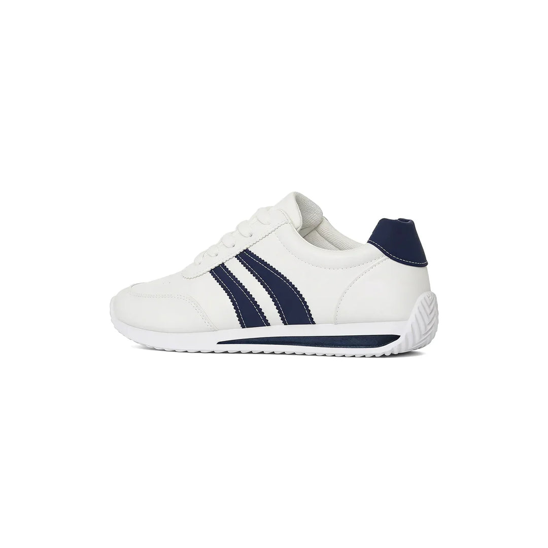 CoastLane Casual Navy Court Sneakers