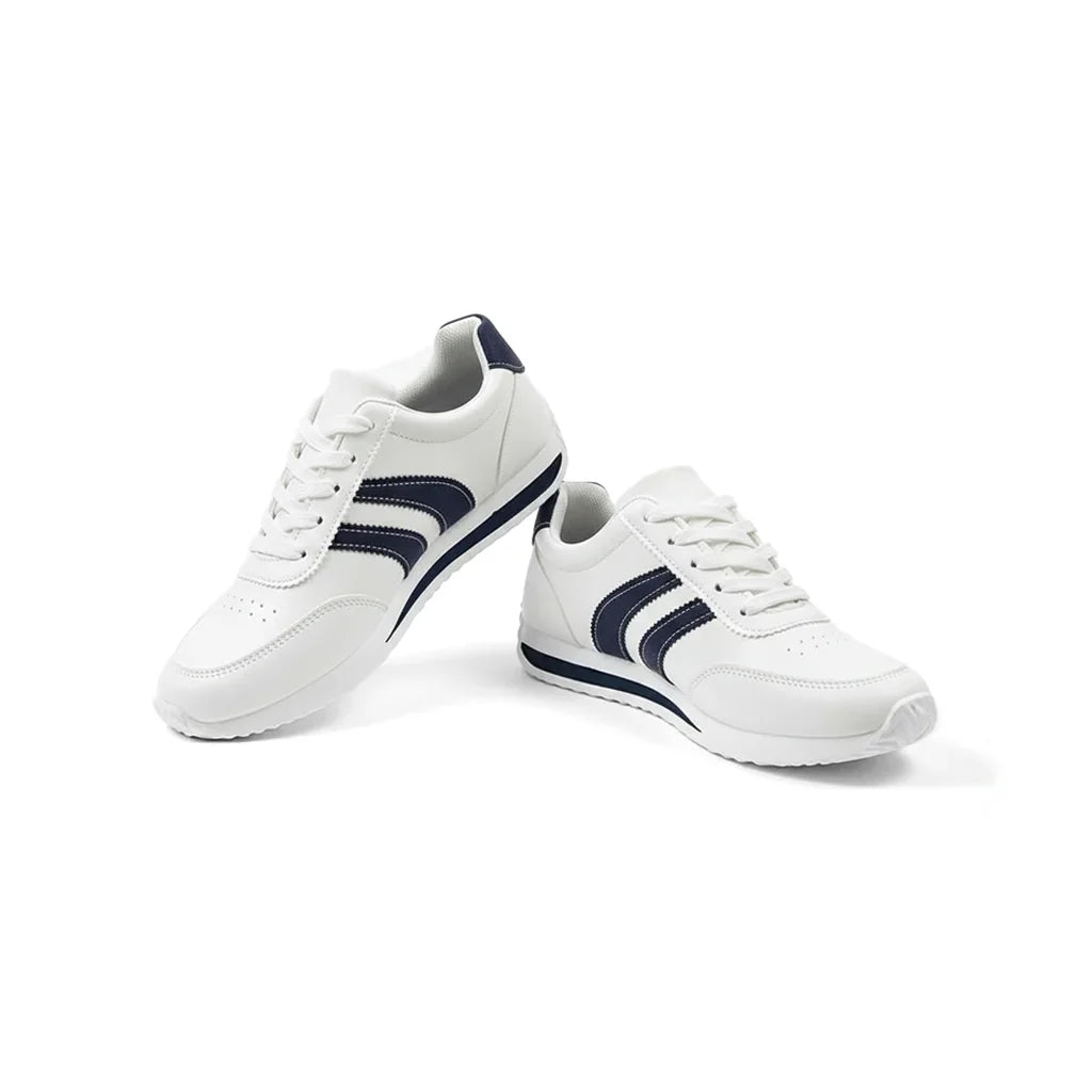 CoastLane Casual Navy Court Sneakers