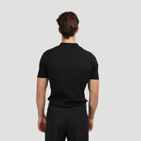 Arezzo Ribbed Cotton Polo Shirt