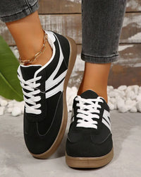 Harbor Court Black Gum Sole Sneakers