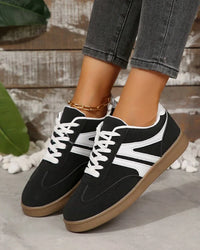 Harbor Court Black Gum Sole Sneakers