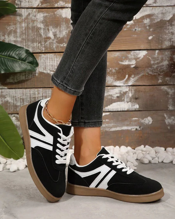 Harbor Court Black Gum Sole Sneakers