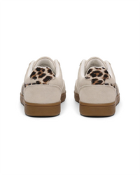 Harbor Court Beige Leopard Gum Sole Sneakers