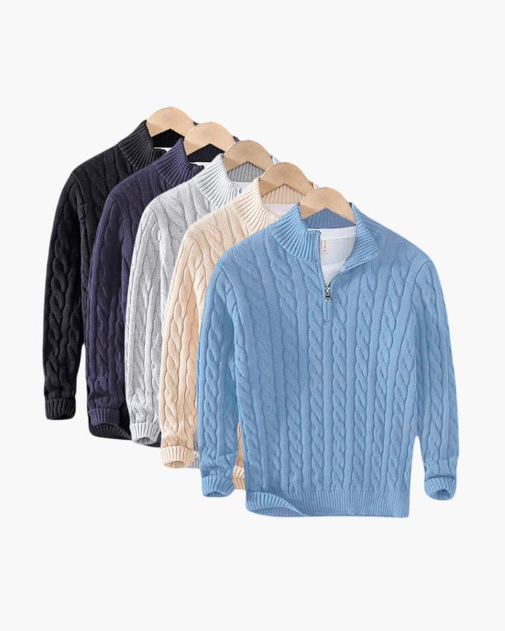 Montreux 5-pack | Kabelgebreide trui