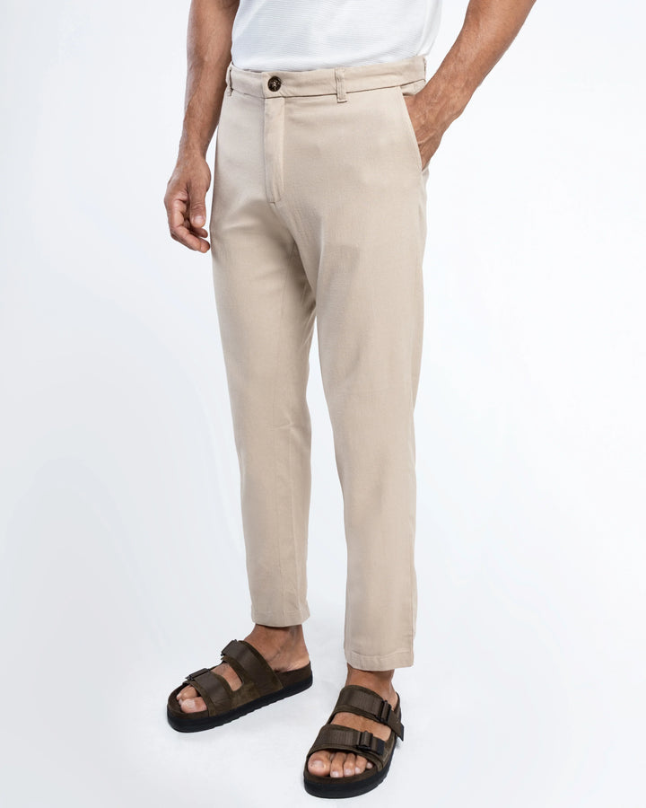 Santorini Lightweight Linen Trousers
