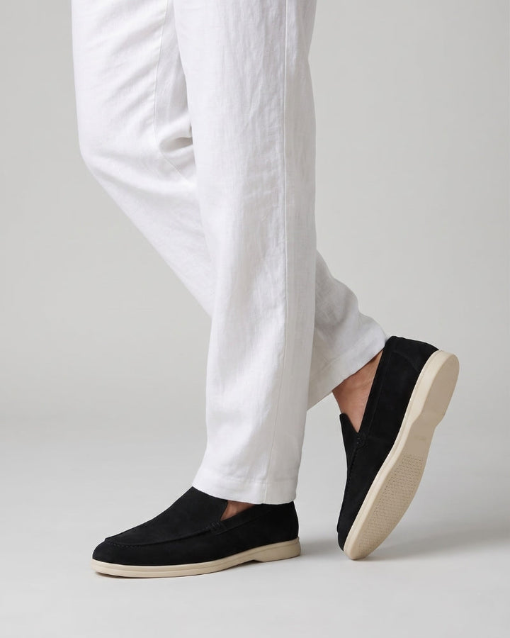 Como Suede Slip-On Loafers