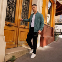 Kaltberg Suede Bomber Jacket