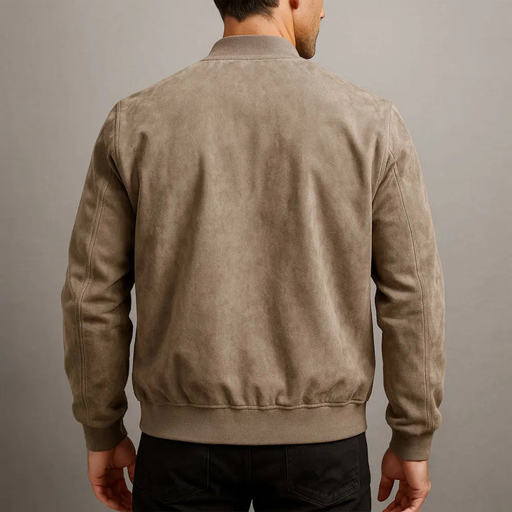 Kaltberg Suede Bomber Jacket