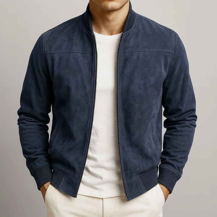 Kaltberg Suede Bomber Jacket
