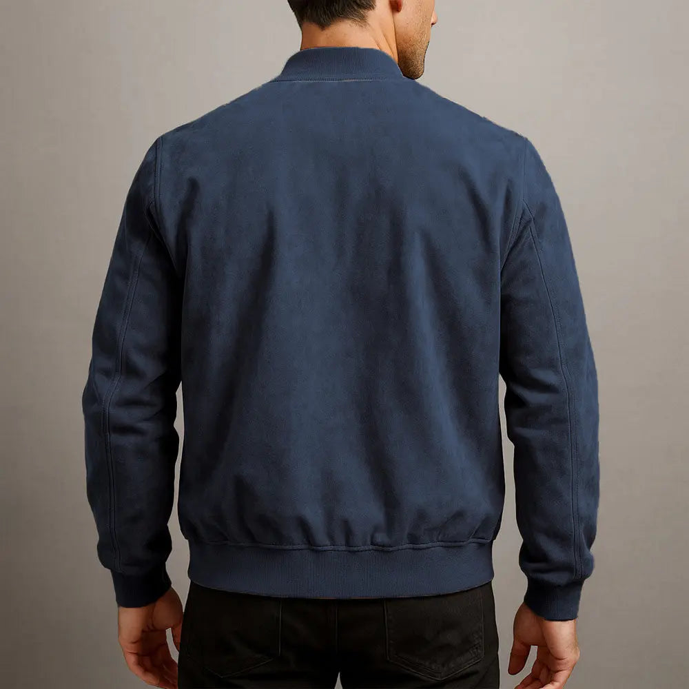 Kaltberg Suede Bomber Jacket
