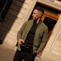 Kaltberg Suede Bomber Jacket