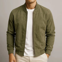 Kaltberg Suede Bomber Jacket