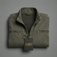 Louis | Vintage Cotton Zip Jacket