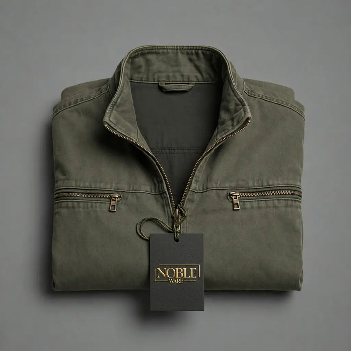 Louis | Vintage Cotton Zip Jacket