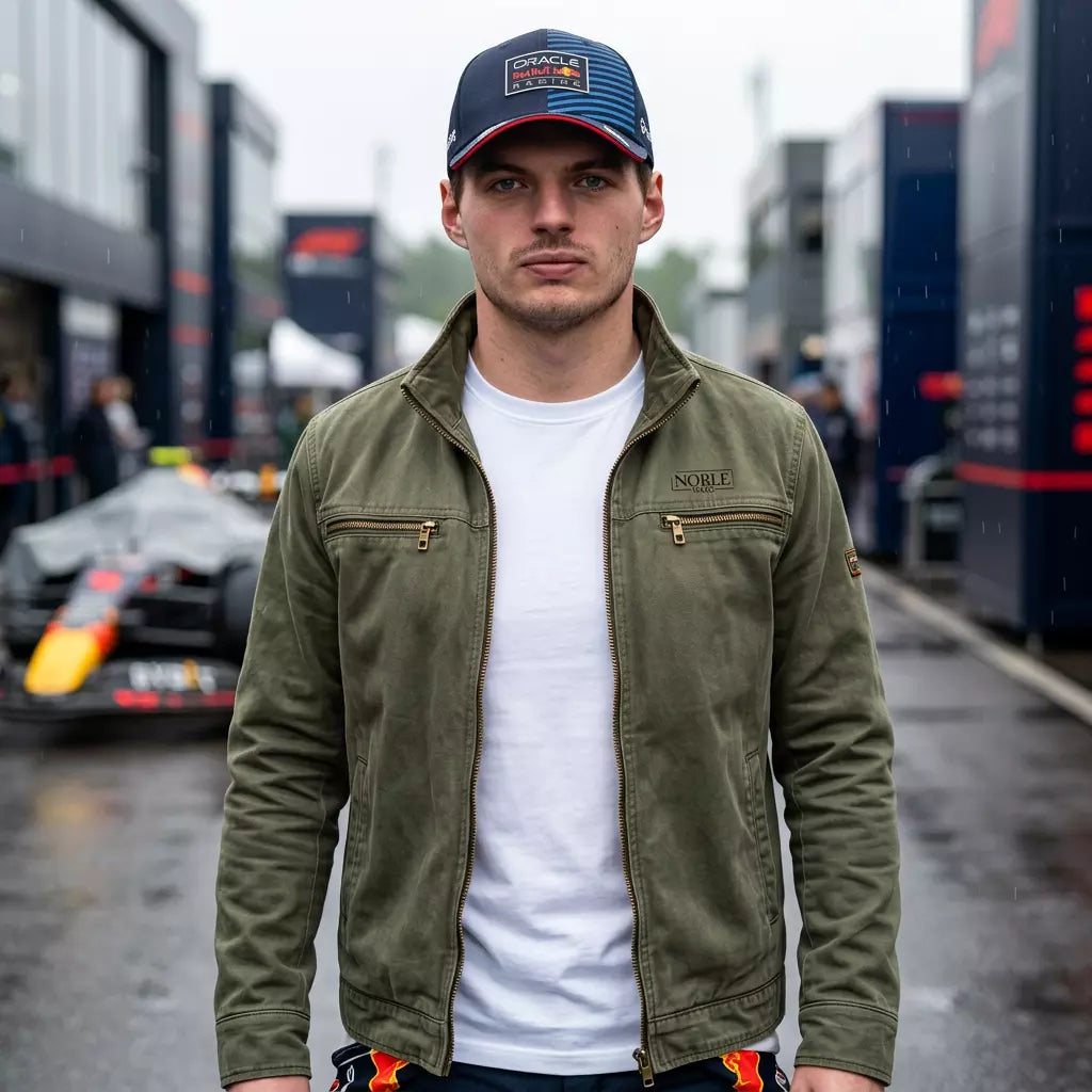Louis | Vintage Cotton Zip Jacket