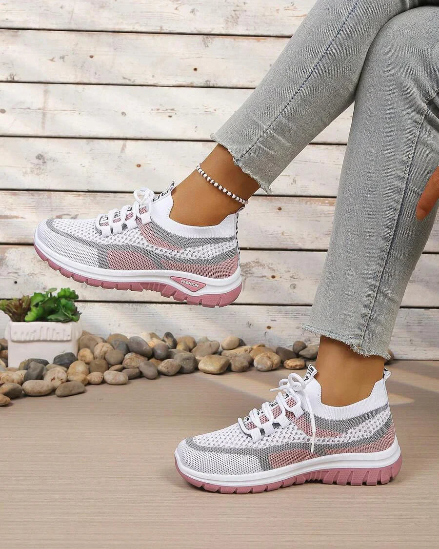 Lyra Motion – Breathable Knit Comfort Sneakers
