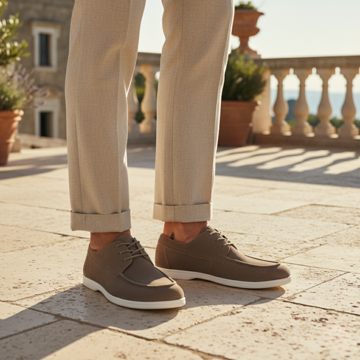 Bologna Suede Lace-Up Shoes
