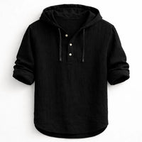 NobleLinen Hooded Shirt Dante