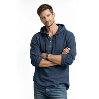 NobleLinen Hooded Shirt Dante