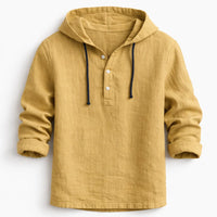 NobleLinen Hooded Shirt Dante