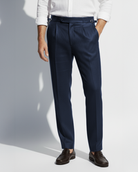 Greece Pure Linen Trousers