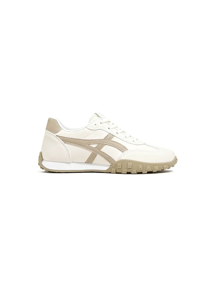 Riverton Court Retro Stripe Gum Sneakers