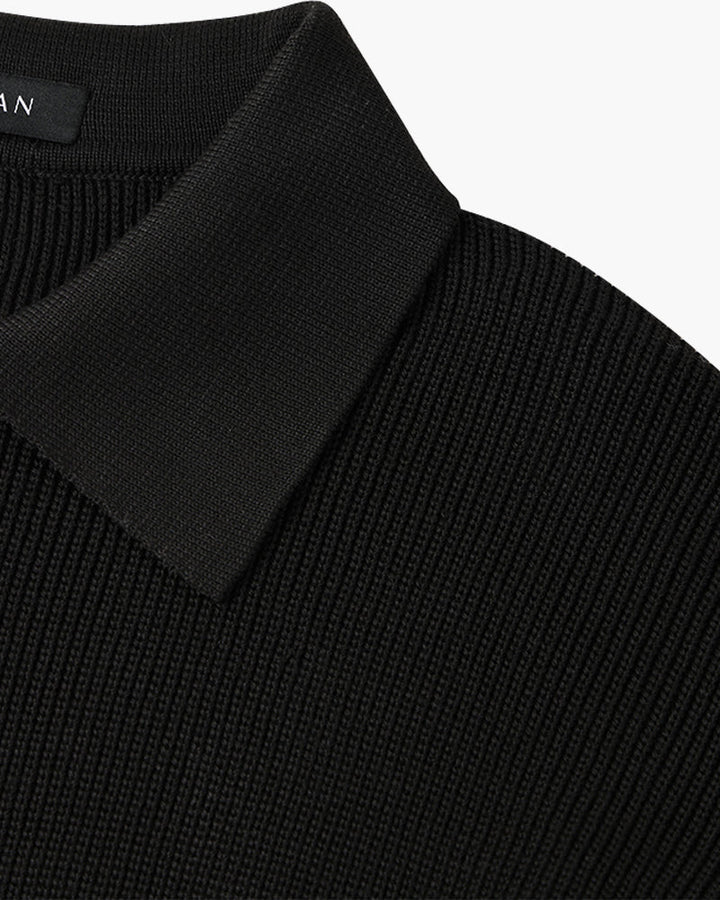 Geneva Wafelgebreide Half-Zip Trui