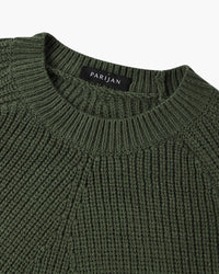 Copenhagen Ribbed Cotton Raglan Sweater